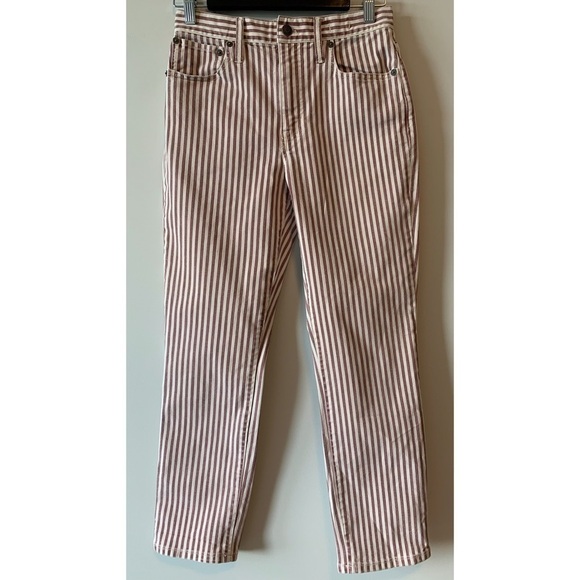 Madewell The High Rise Slim Crop Boy Jeans Size 25 - Picture 3 of 17